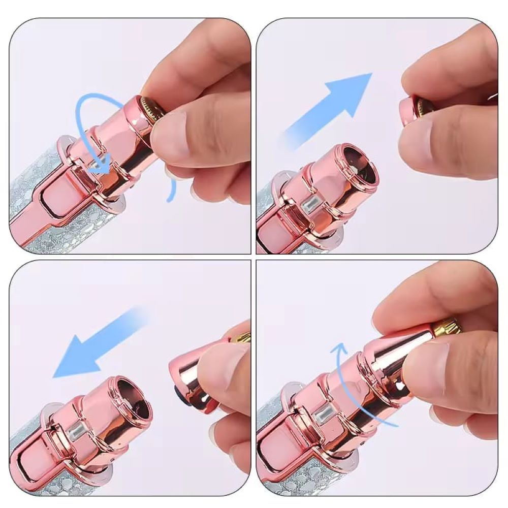2 in 1 Rechargeable Hair Removal Machine for Women – Painless Electric Facial & Body Hair Remover