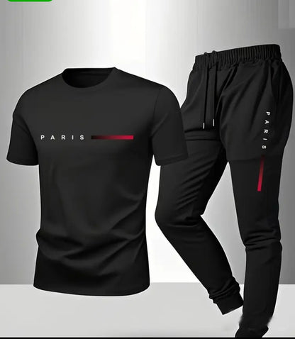 NEW TRENDY 🔥 D T F (STRONG & UNBREAKABLE REFLECTOR PRINTED) SUMMER TRACKSUIT FOR MEN _ SOFT AND COMFORTABLE FABRIC SUMMER TRACKSUIT FOR MEN - PREMIUM T SHIRT AND TROUSER SET PRINTED SUMMER TRACKSUIT FOR MEN_TRACKSUIT FOR BOYS. ( MULTIPLE COLORS)