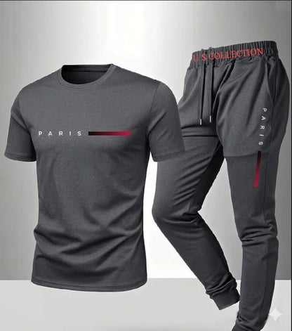 NEW TRENDY 🔥 D T F (STRONG & UNBREAKABLE REFLECTOR PRINTED) SUMMER TRACKSUIT FOR MEN _ SOFT AND COMFORTABLE FABRIC SUMMER TRACKSUIT FOR MEN - PREMIUM T SHIRT AND TROUSER SET PRINTED SUMMER TRACKSUIT FOR MEN_TRACKSUIT FOR BOYS. ( MULTIPLE COLORS)